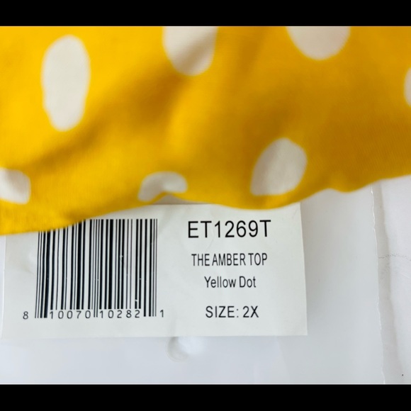 Evy's Tree Amber Top 2X - Picture 6 of 8